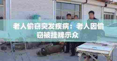 老人偷窃突发疾病：老人因偷窃被挂牌示众 