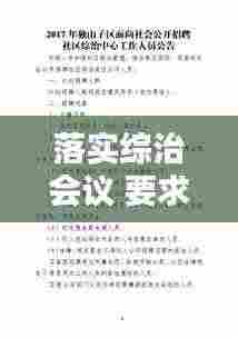 落实综治会议 要求：综治工作会议记录2021 