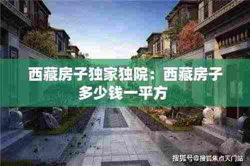 西藏房子独家独院：西藏房子多少钱一平方 