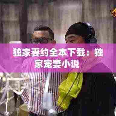 独家妻约全本下载：独家宠妻小说 