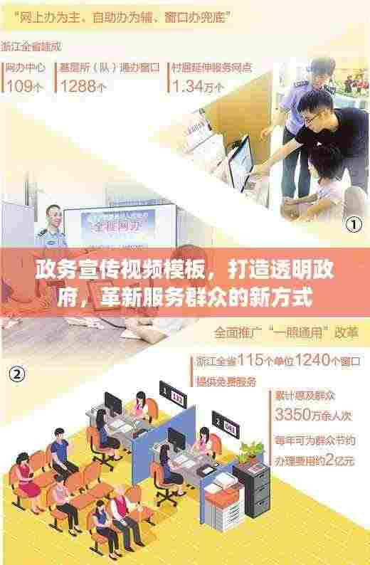 政务宣传视频模板,打造透明政府,革新服务群众的新方式