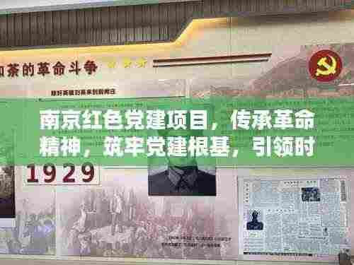 南京红色党建项目，传承革命精神，筑牢党建根基，引领时代新风尚