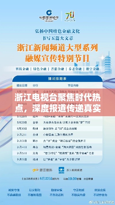 浙江电视台聚焦时代热点，深度报道传递真实声音，引领舆论关注新风向