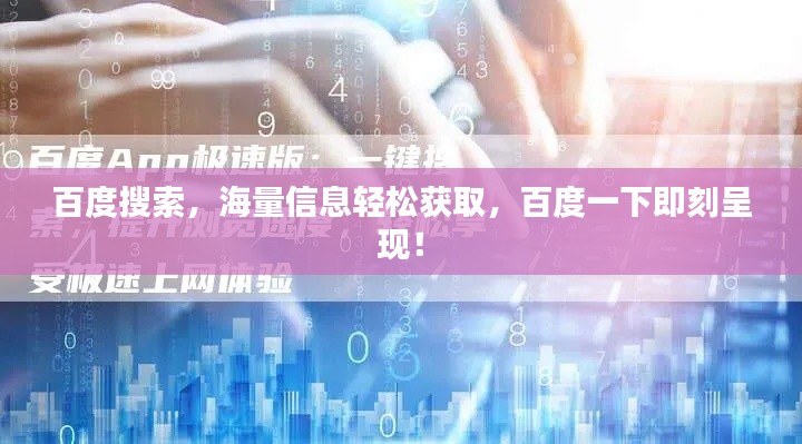 百度搜索，海量信息轻松获取，百度一下即刻呈现！