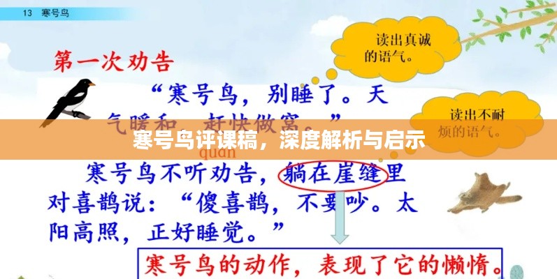 寒号鸟评课稿，深度解析与启示