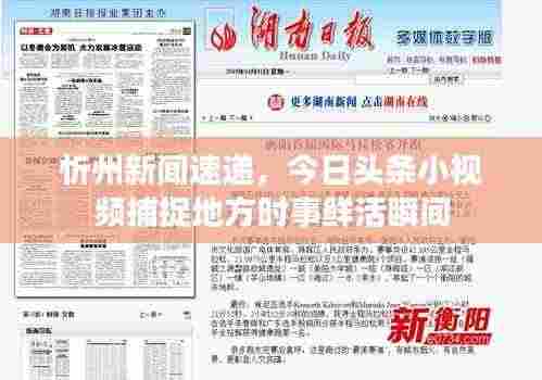 忻州新闻速递，今日头条小视频捕捉地方时事鲜活瞬间