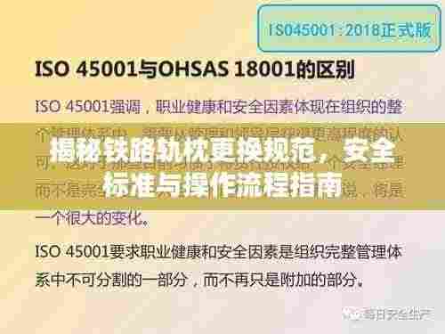 揭秘铁路轨枕更换规范，安全标准与操作流程指南