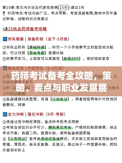 药师考试备考全攻略，策略、要点与职业发展展望