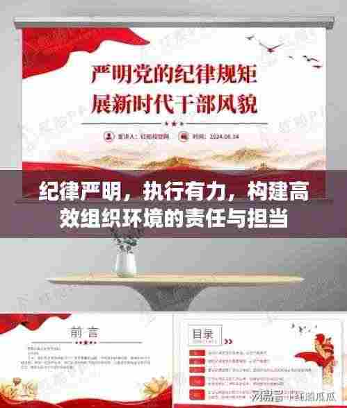 纪律严明，执行有力，构建高效组织环境的责任与担当