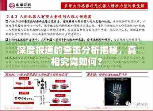 深度报道的查重分析揭秘，真相究竟如何？