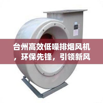 台州高效低噪排烟风机，环保先锋，引领新风潮流