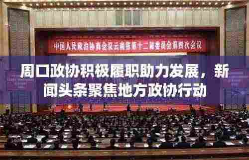 周口政协积极履职助力发展，新闻头条聚焦地方政协行动