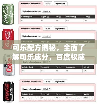 可乐配方揭秘，全面了解可乐成分，百度权威百科知识解读