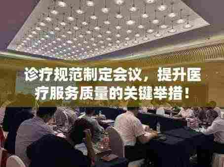 诊疗规范制定会议，提升医疗服务质量的关键举措！