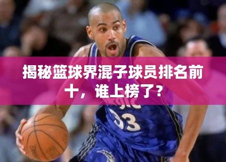 揭秘篮球界混子球员排名前十，谁上榜了？