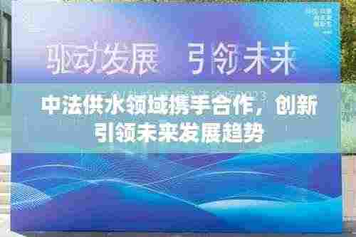中法供水领域携手合作，创新引领未来发展趋势