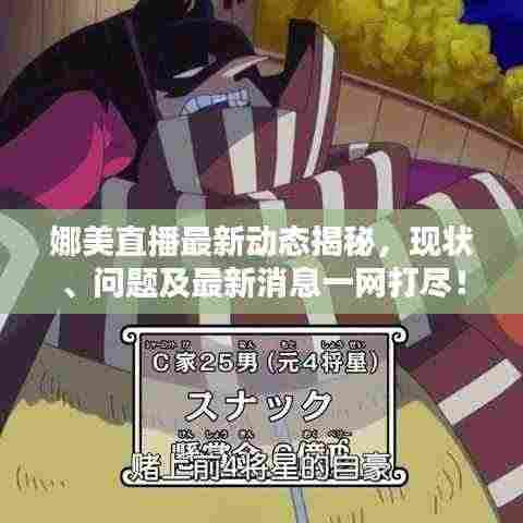 娜美直播最新动态揭秘，现状、问题及最新消息一网打尽！
