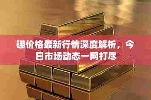 硼价格最新行情深度解析，今日市场动态一网打尽