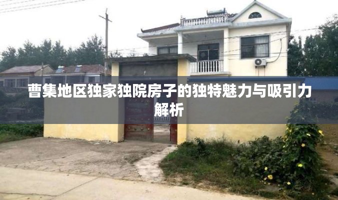 曹集地区独家独院房子的独特魅力与吸引力解析