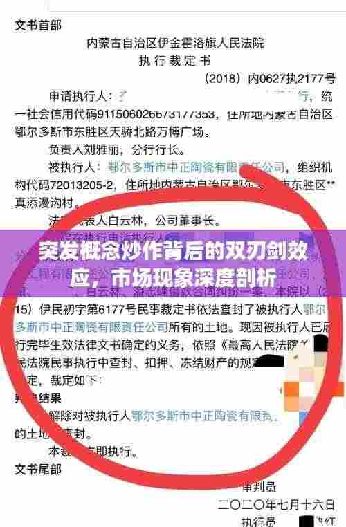 突发概念炒作背后的双刃剑效应，市场现象深度剖析