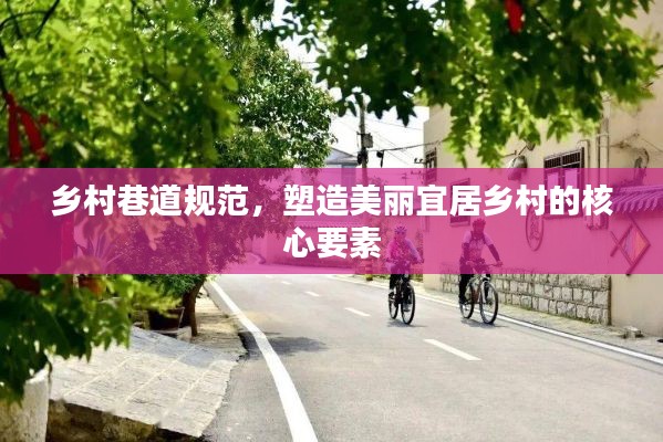 乡村巷道规范，塑造美丽宜居乡村的核心要素