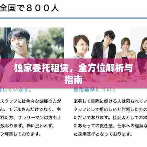 独家委托租赁，全方位解析与指南