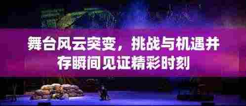 舞台风云突变，挑战与机遇并存瞬间见证精彩时刻