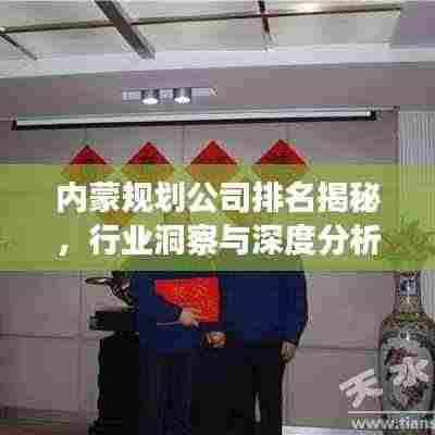 内蒙规划公司排名揭秘，行业洞察与深度分析