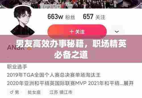 男友高效办事秘籍，职场精英必备之道