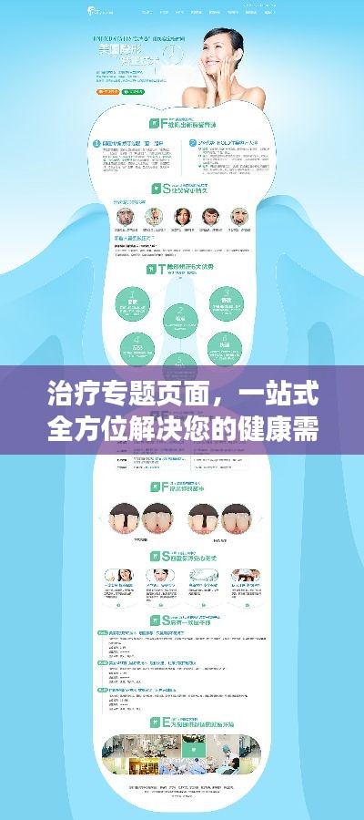 治疗专题页面，一站式全方位解决您的健康需求问题