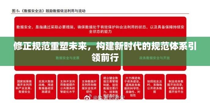 修正规范重塑未来，构建新时代的规范体系引领前行