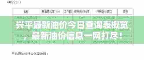 兴平最新油价今日查询表概览，最新油价信息一网打尽！