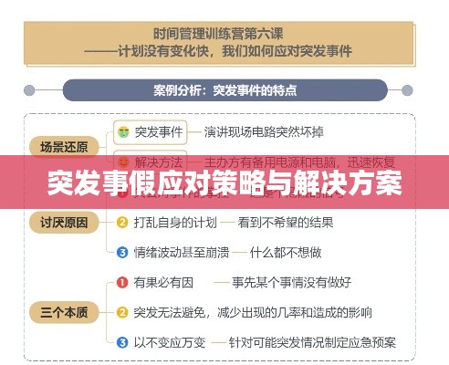 突发事假应对策略与解决方案