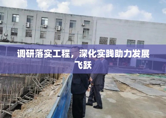 调研落实工程，深化实践助力发展飞跃