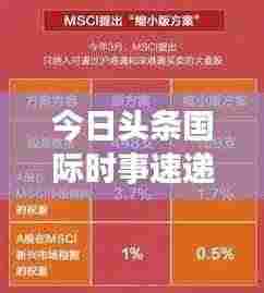 今日头条国际时事速递，全球最新大事报道汇总