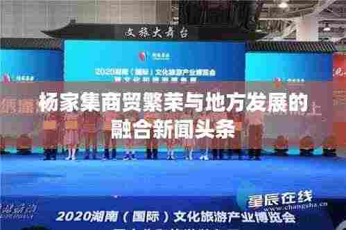 杨家集商贸繁荣与地方发展的融合新闻头条