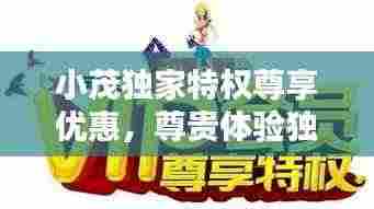 小茂独家特权尊享优惠，尊贵体验独家呈现