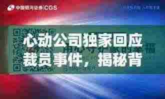 心动公司独家回应裁员事件，揭秘背后原因，展望未来发展