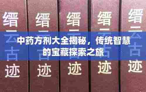 中药方剂大全揭秘，传统智慧的宝藏探索之旅