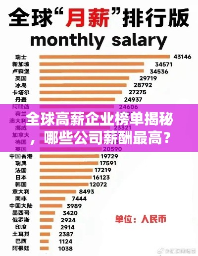 全球高薪企业榜单揭秘，哪些公司薪酬最高？