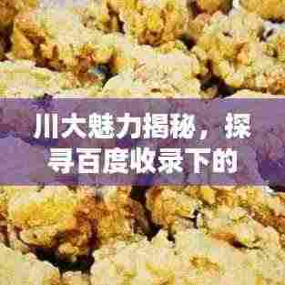 川大魅力揭秘，探寻百度收录下的精彩世界！