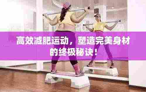 高效减肥运动，塑造完美身材的终极秘诀！
