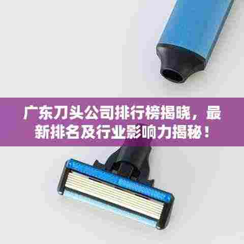 广东刀头公司排行榜揭晓，最新排名及行业影响力揭秘！