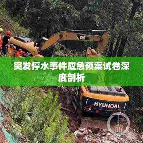 突发停水事件应急预案试卷深度剖析