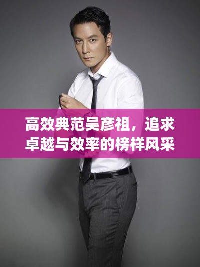 高效典范吴彦祖，追求卓越与效率的榜样风采