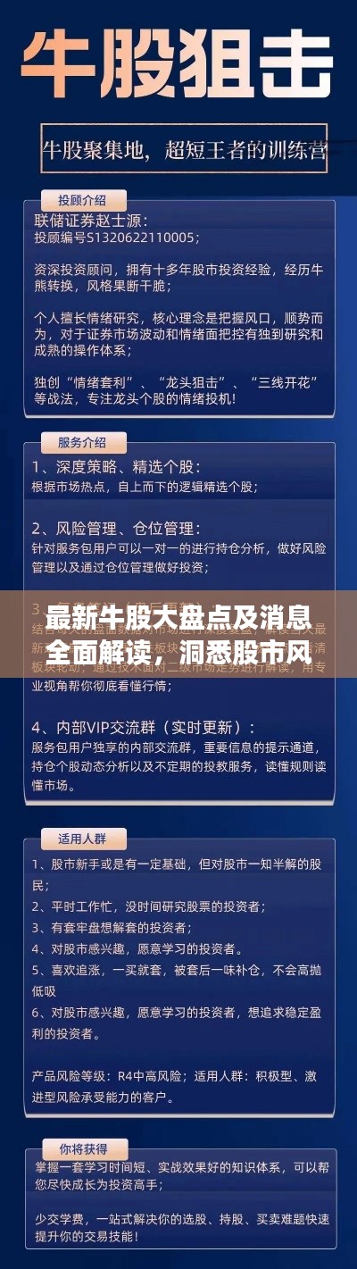 最新牛股大盘点及消息全面解读，洞悉股市风云