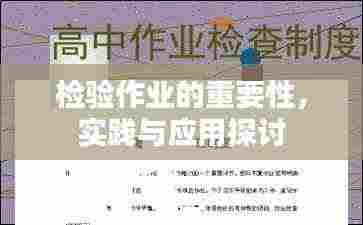 检验作业的重要性，实践与应用探讨