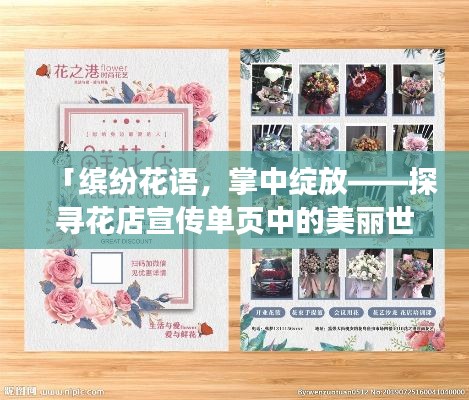「缤纷花语，掌中绽放——探寻花店宣传单页中的美丽世界」
